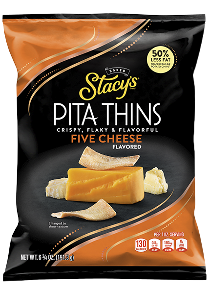 Bag of Stacy's® 5 Cheese Pita Thins 