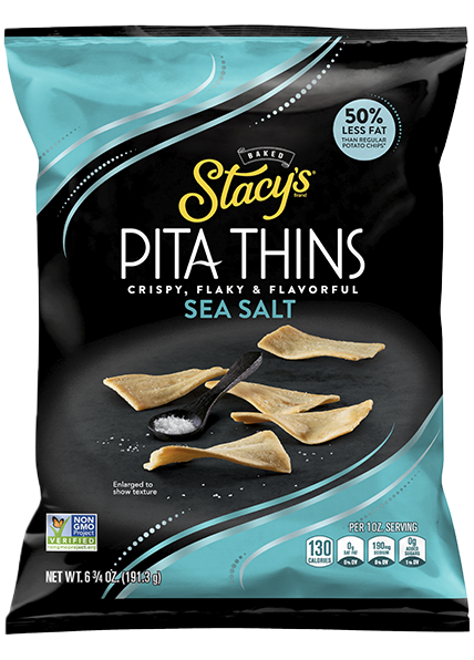 Bag of Stacy's® Sea Salt Pita Thins 