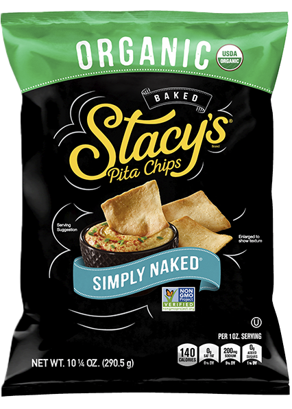 Bag of Stacy's® Simply Naked® Organic Pita Chips 