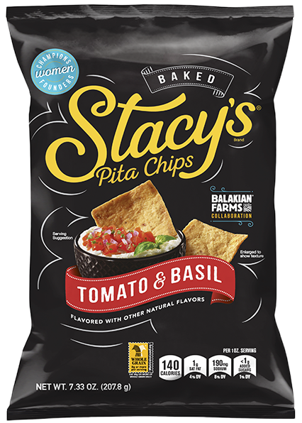 Bag of Stacy's® Tomato & Basil Pita Chips 