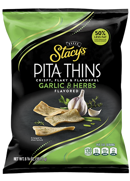 Bag of Stacy's® Garlic & Herbs Pita Thins 